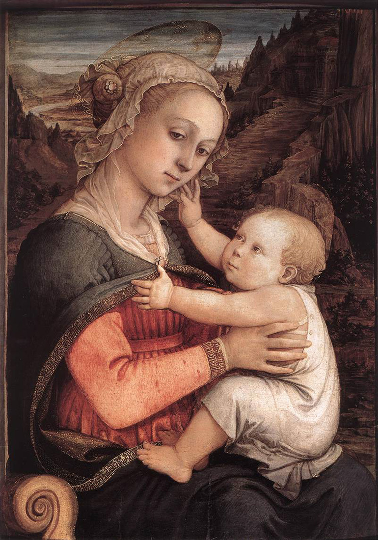 the madonna with child